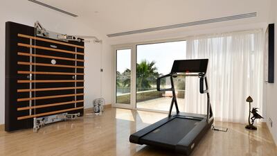 There's no excuse for a lack of exercise with this gym within the property. Courtesy Ocean View Real Estate