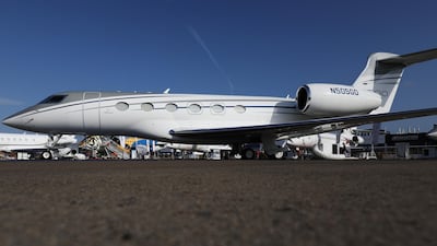 A Gulfstream G500 business jet. The plane maker will be hard hit if Chinese tariffs are implemented. SeongJoon Cho/Bloomberg