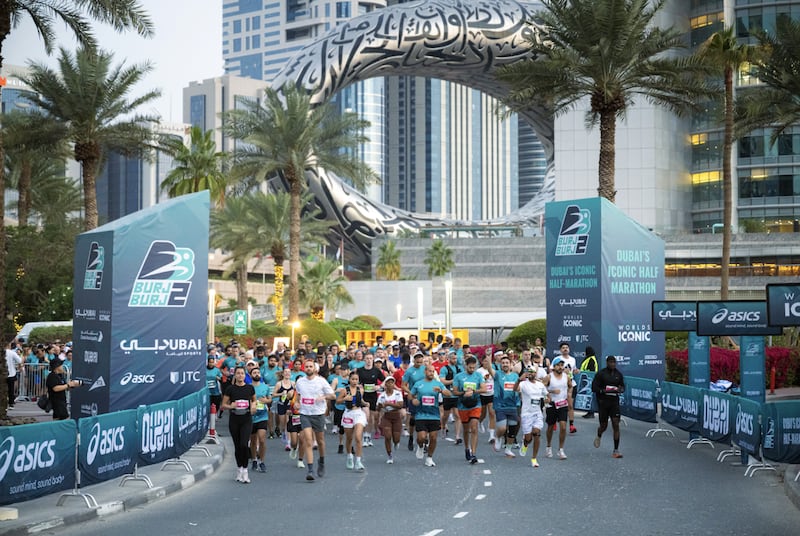 This year's Burj2Burj has a new route that will start at Coca-Cola Arena. Photo: Burj2Burj