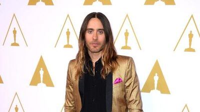 Jared Leto is nominated for Actor in a Supporting Role for Dallas Buyers Club. AP