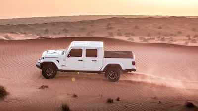 Unlike the Gladiator Rubicon, the Sand Runner does not come with a front sway-bar disconnect feature that provides greater wheel articulation