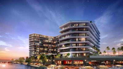 The Hadeel development is due to complete in the first quarter of 2017. Rendering courtesy Aldar