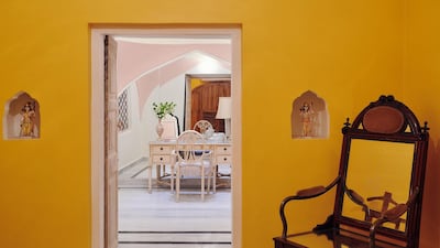 The suite can accommodate two guests. Courtesy Airbnb