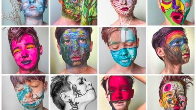 A series of portraits by Danielle Owen. Art Painting Lab