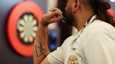 Dubai resident Nitin Kumar became the first Indian to win a game at the World Darts Championship