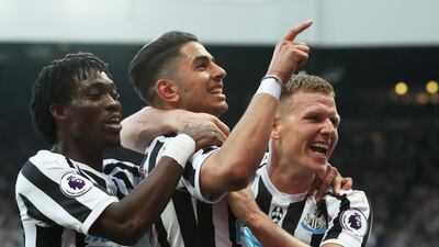 Right midfield: Ayoze Perez (Newcastle) – Became the first Newcastle player to score a Premier League hat-trick since 2015 with a classy treble to defeat Southampton. Reuters