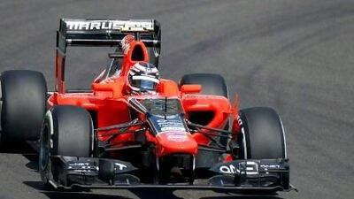 Max Chilton, who was involved in the Young Drivers Test last year, had a run out with Marussia in Abu Dhabi on Friday. Steve Crisp / Reuters