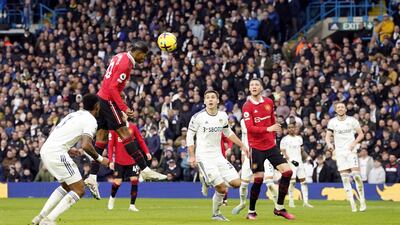 Marcus Rashford, 7 - Struggled to get in the game in the first 45, with most touches in his own half. Stayed onside to head the winner – again – on 80. Brilliant goal. Scored in eight of last nine league games and 21 goals this season in all competitions – it’s going to be his best one. Put ball in net again, but he was offside. PA