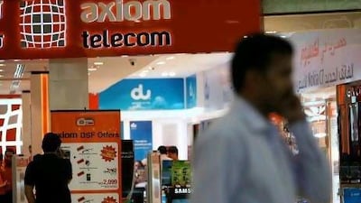 The retailer and distributor of mobile phones and accessories serves 95 per cent of 1,500 small shops in the country. Pawan Singh / The National