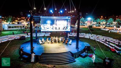 Photos from the opening day of Misk Art 2018. Courtesy of Centre for International Communication (CIC), Kingdom of Saudi Arabia