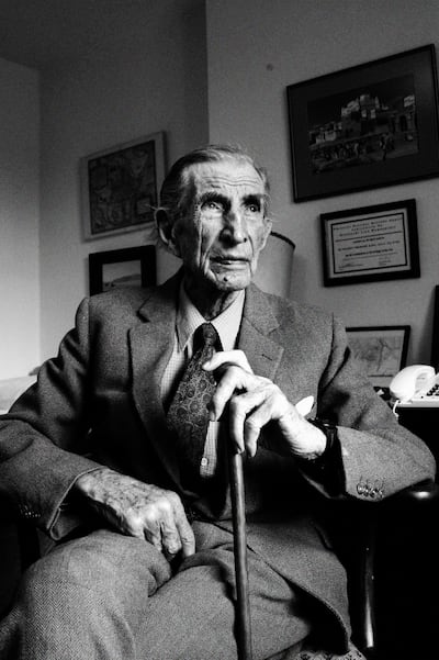 Sir Wilfred Thesiger in 2003 Getty Images