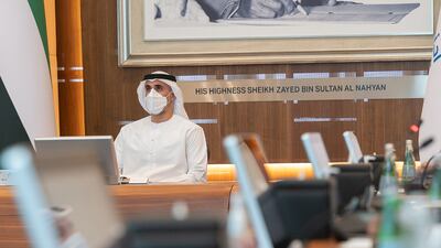 Sheikh Khaled bin Mohamed, member of Abu Dhabi Executive Council and chairman of Abu Dhabi Executive Office, chaired a meeting of Adnoc's executive committee of the board of directors. Wam