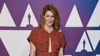 Laura Dern arrives for the 91st Oscars Nominees Luncheon at the Beverly Hilton hotel. AFP