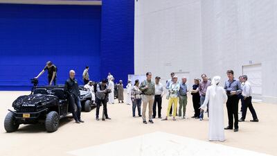 A US delegation of wildlife professionals visit the centre