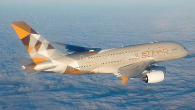 Etihad Airways is offering discounted rates on 11 routes for 96 hours. Courtesy Etihad