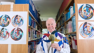 Tony Buzan, who invented mind maps, says age should not limit your reading speed but smartphones can. Eleanor Bentall for The National