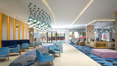 Inside, the hotel embraces coastal colours and a fresh interior.