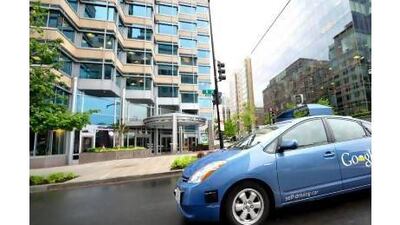 A reader praises Google's self-driving car, saying it doesn't need to "talk" to other vehicles. Karen Bleier / AFP