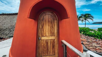 Lighthouse in Playa Venao, Provincia de Los Santos, Panama