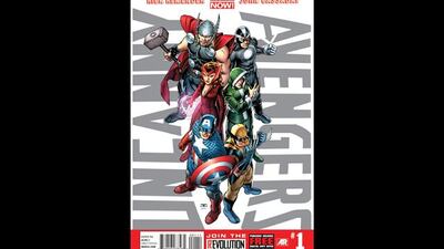 The cover of the first issue of Uncanny Avengers. AP Photo/ Marvel Entertainment