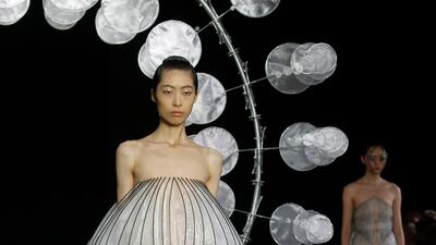 Iris Van Herpen Haute Couture Fall/Winter 2019 2020. Getty 
