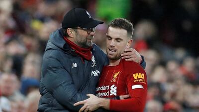 Centre midfield: Jordan Henderson (Liverpool) – A goal capped another outstanding performance from Liverpool’s in-form captain as they beat Southampton 4-0. Reuters