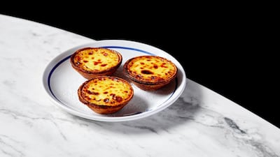 Lisboa pastel de nata. Photo: Courtesy of Intersect By Lexus