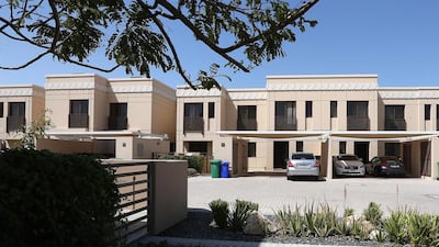 A small children's play park has already been built among the existing villas with plans for many more. Pawan Singh / The National