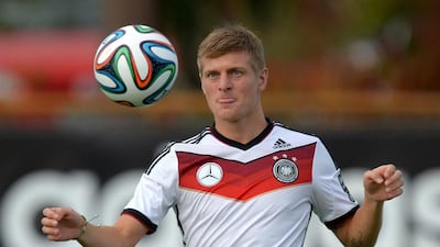 Although Germany’s Toni Kroos notched two assists in the rout of Portugal, it was not until the knockout stages when Kroos became arguably the best player of the tournament. He struck the free-kick that led to the solitary goal against France and was unstoppable in the semi-final demolition of Brazil, scoring twice, claiming a fourth tournament assist and forever floating between the lines, causing problems for the befuddled opposition. EPA/THOMAS EISENHUTH