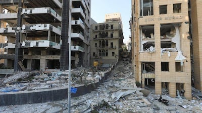 The office and atelier of fashion designer Zuhair Murad has been extensively damaged by the explosion in Beirut. Courtesy Facebook