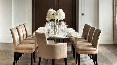 The Burlington, dining area. Courtesy Redrow Homes