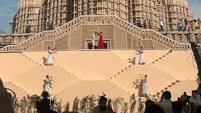 They will also be the only couple permitted to exchange garlands at the top of the temple's main stairwell