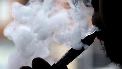 The 100 per cent levy on e-cigarettes and vaping liquid was introduced on Sunday.