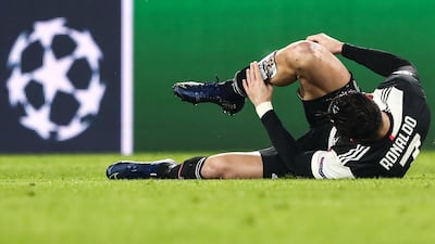 Ronaldo was returning to action with Juventus after recent injury concerns. AFP