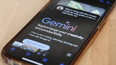 Gemini is Google's AI model family. AFP
