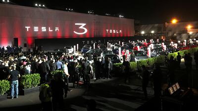 The launch of the Tesla 3 is a hugely significant moment for the world’s auto industry. Alexandria Sage/Reuters