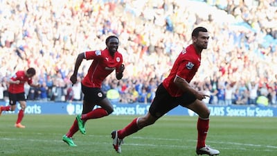 Centre-back: Steven Caulker, Cardiff City. Scored twice to decide the basement battle with Fulham. Also kept Kostas Mitroglou quiet. Scott Heavey / Getty Images