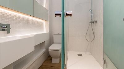 Privacy is lacking in this property. Courtesy Harrods Estates