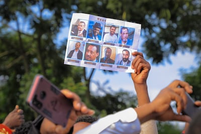 Protesters have previously called for the release of Jawar Mohammed and others. AP.