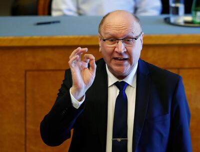 Estonia's Interior Minister Mart Helme. Reuters