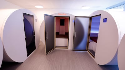 'Dream box' recovery area at the AS Monaco performance centre. Reuters