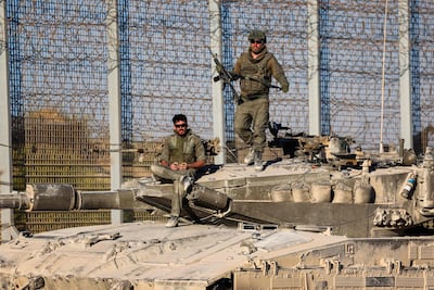 The event took place on the Gaza border. AFP