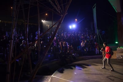 Hope Azeda set up the Ubumuntu Arts Festival, which is held at the Kigali Genocide Memorial in Rwanda Courtesy Tom Martin