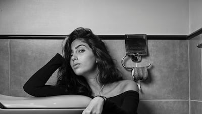 Myrna Ayman: "I’ve struggled with an eating disorder for the past two years... I regained weight... now my body speaks for itself and shows that I have the shape of a beautiful woman." Photo by Waleed Shah