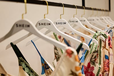 Clothing from fast-fashion brand Shein in Sao Paulo, Brazil. Reuters