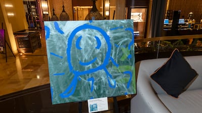 Kanye even has a gallery in Abuja now, where regular art therapy workshops are conducted