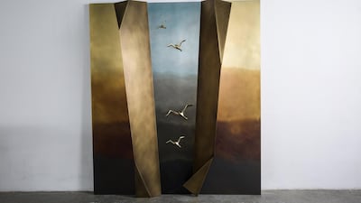 Liberty window by Wajih and Omar Nakkash. Courtesy Nakkash Gallery