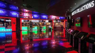 An empty cinema foyer at Cineworld in Hemel Hempstead, UK, which has closed as a result of the coronavirus outbreak. Reuters