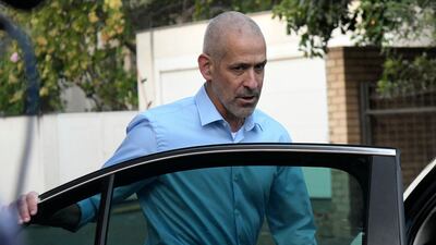 Ronen Bar will conclude his duties on April 10 or when a permanent director is appointed, Israel said. AFP