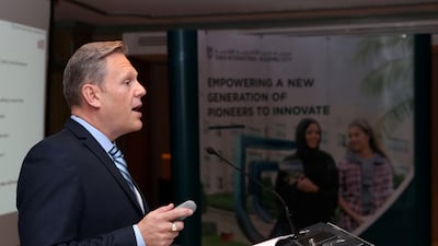 Rupert Merrick, of BMI, said that 92 per cent of all students studying in Dubai's international private higher education institutes were UAE residents, which leaves a lot of room for growth. Chris Whiteoak / The National